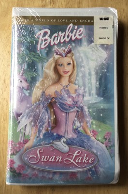 BARBIE OF SWAN Lake VHS Cartoon Kids Movie,2003 Mattel Sealed/ NEW~ $15
