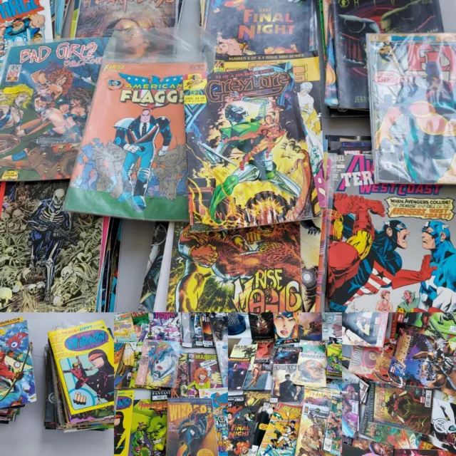 Huge 100+ comics job lot bundle DC & Marvel vintage + new  Hulk USA rare sets