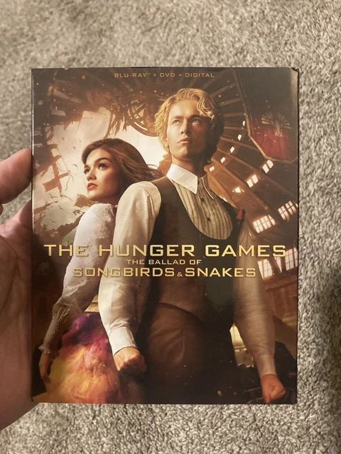 THE HUNGER GAMES The Ballad of Songbirds and Snakes Bluray + DVD