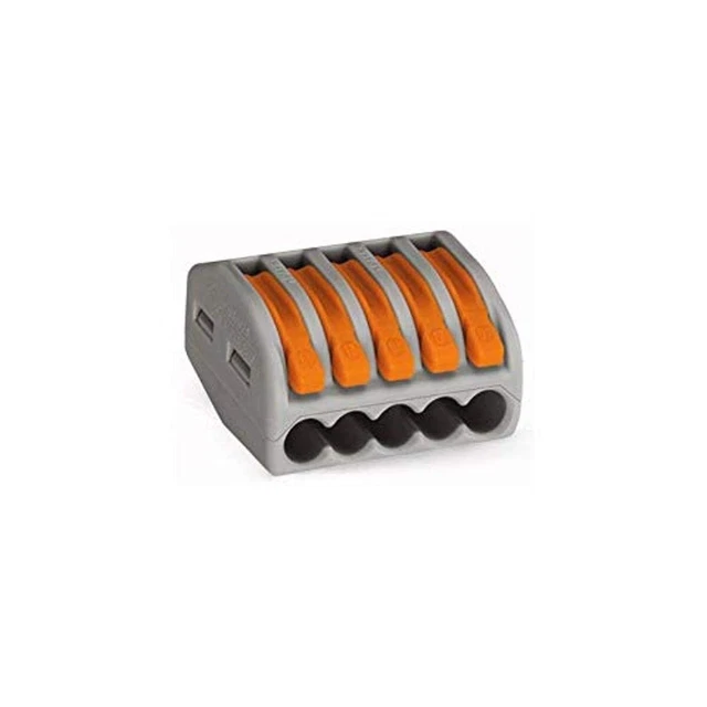 Borne de connexion universelle 222 pour fils souples et rigides X10 WAGO