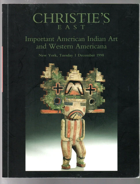 American Indian CHRISTIE'S 1998 WESTERN Memorabilia Sioux Apache Navajo Silver