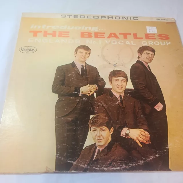 Introducing The Beatles Englands No.1 Vocal Group LP Vee Jay  SR-1062 US
