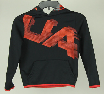 Under Armour Loose Coldgear Boy's Pullover Graphic Hoodie Size Small