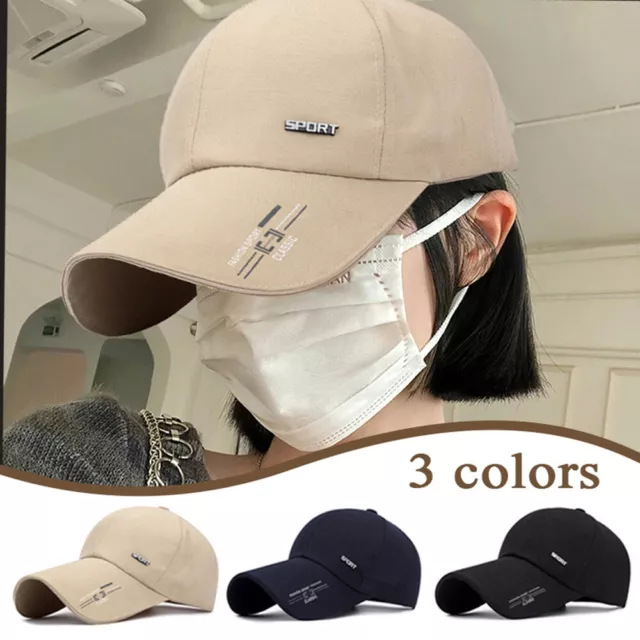 Dad Hat Peaked Cap Sun Hat Couple Hat Curved Brim Hat Baseball Cap Outdoor