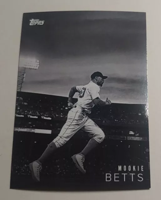 2018 Topps On Demand MOOKIE BETTS #8 Black & White /1666