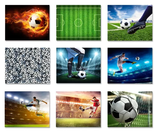 Football wallpaper Goal Pitch Stadium Kids Wall Mural Photo Wallpaper soccer