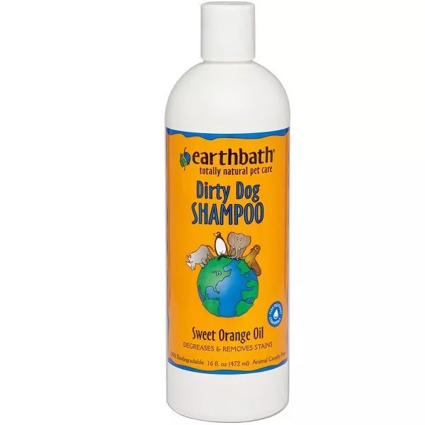 Shampooing Dirty Dog toilettage pour animaux de compagnie huile d'orange douce soulagement des démangeaisons apaisant choix taille 3