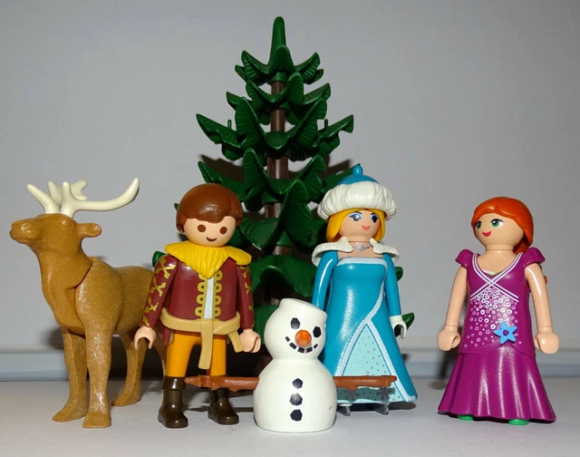 PLAYMOBIL CUSTOM LA Reine Des Neiges En Reconstitution - Film - EUR 40,00 -  PicClick FR