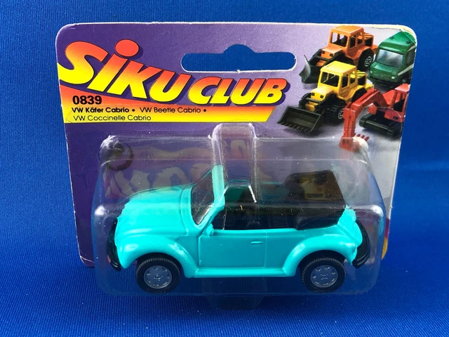 Vintage Siku 0839 Vw Cabrio 1990s Factory Sealed Excellent Condition (E)