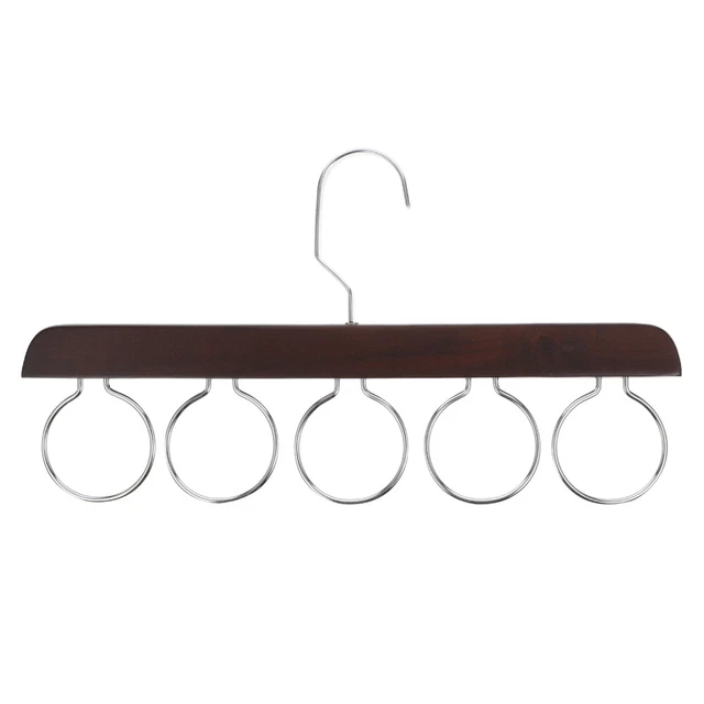 Colgador perchero soporte para corbata soporte para cinturón madera maciza