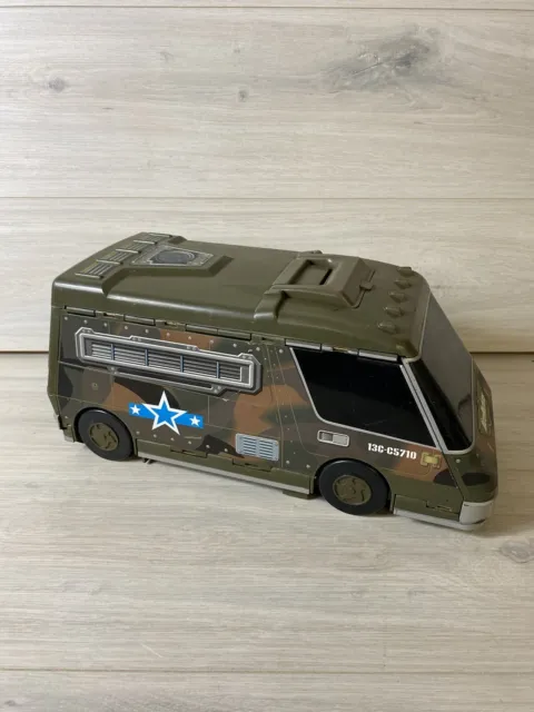 1991 Micro Machines Military Army Super Van City Foldout Playset Used