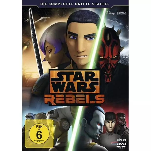 DVD Neuf - Star Wars Rebels S.3 - Vanessa Marshall, Freddie Prinze Jr., Steve Bl