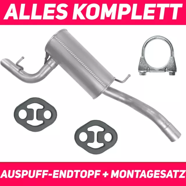 End Auspuff Endtopf für Mercedes Viano W639 2.0 CDI 2.2 CDI SWB und LWB