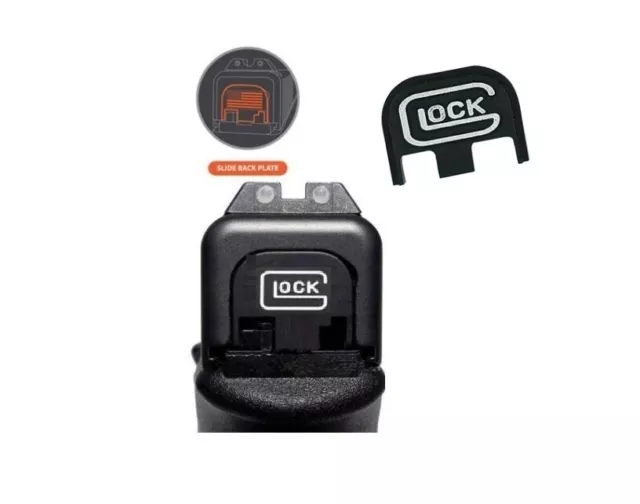 Cover floqué GLOCK pour glock Gen 5 - NEUF -  Déco arrière ornement de culasse