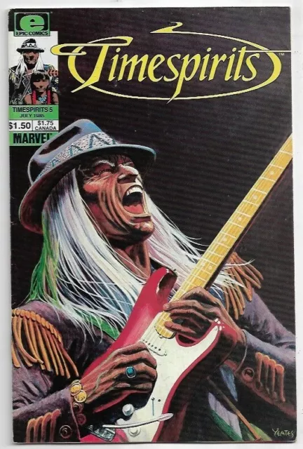 Timespirits #5 FN (1985) Marvel Epic Comics