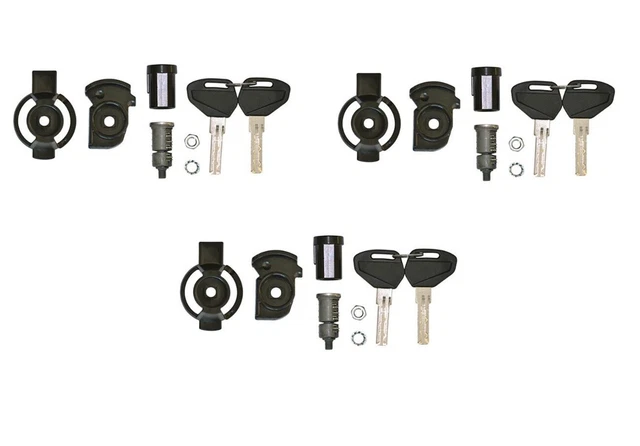 Set chiavi per valigia Kappa KGR33 KGR46 K49 K46 K47 K35 Security Lock 3 pezzi