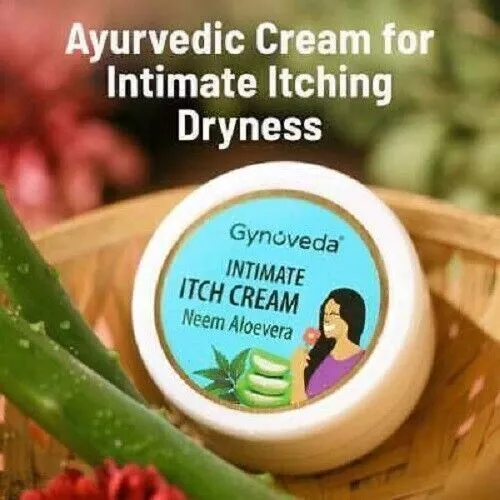 Intimate Itch Cream Ayurvedic Herbal Instant Coolant,Fast Relief Itching - 25Gms