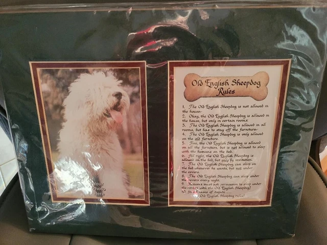 Old English Sheepdog Rules with picture opening new