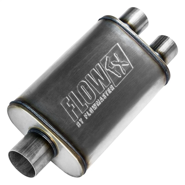 Flowmaster 72198-Flowfx Muffler 409S - 3.00 Center In/ 2.50 Dual Out