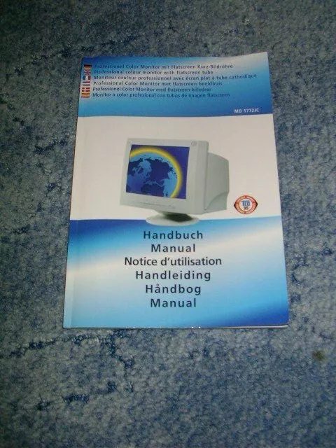 MEDION Handbuch MD 1772JC  PC Monitor Anleitung