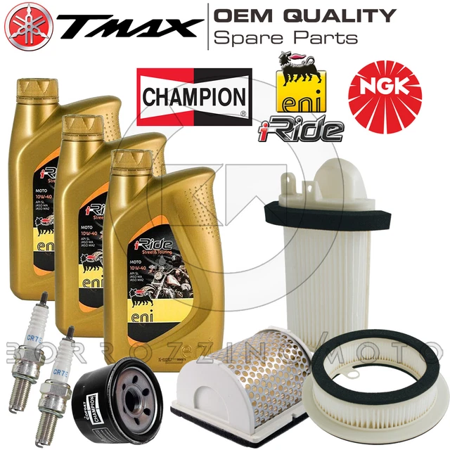 Kit Entretien Moto Yamaha XJ 600 - Huile 10W40, Filtres Et Bougies NGK