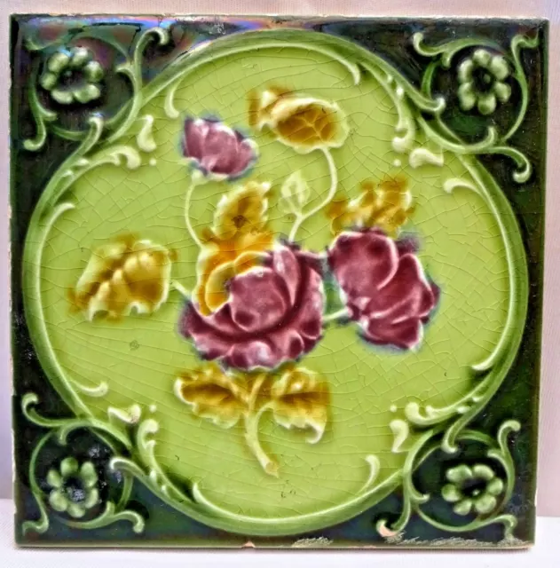 Art New England Pink Porcelain Purple Architecture Majolica Tille