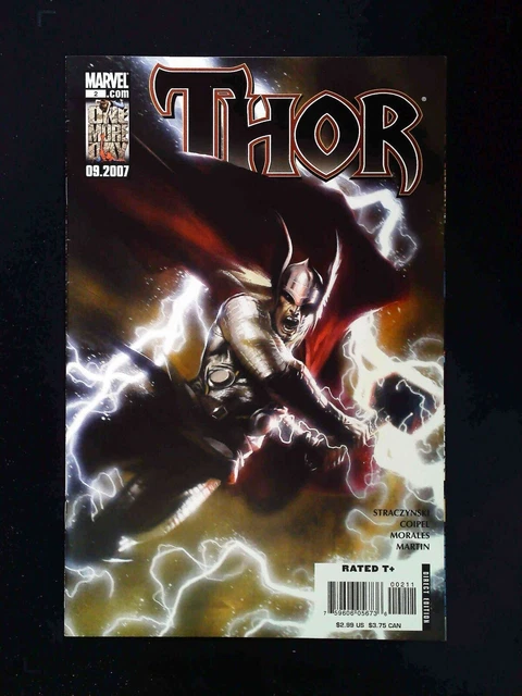 Thor #2B (3Rd Series) Marvel Comics 2007 Vf+  Dell'Otto Variant