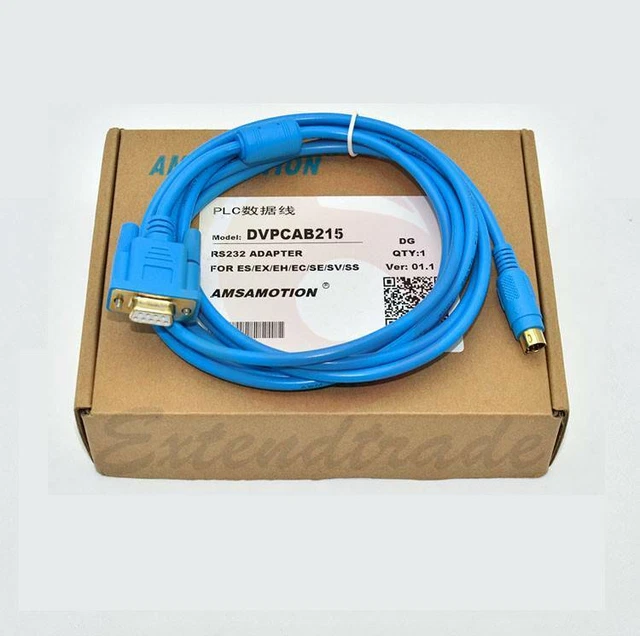 1PC Neu für DVPCAB215 RS232 Interface Plc Programmierkabel für Delta Dvp