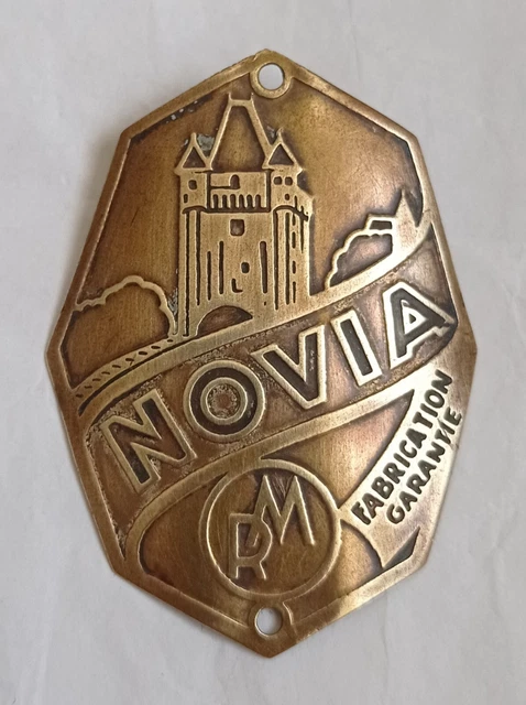Ancienne Plaque De Vélo "Cycles R B BONNICHON CHATEAUROUX" - Objet Vintage Cyclisme - Occasion