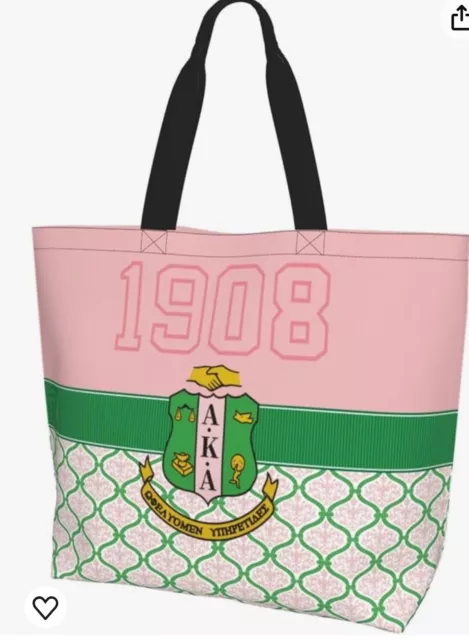 AKA 1908 Reusable Tote Bag NEW!