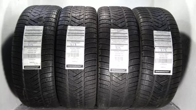 4 Pneumatici Usati 255/55R20 110V Sc Tm Winter Pirelli Gomme Invernali 60% 2013