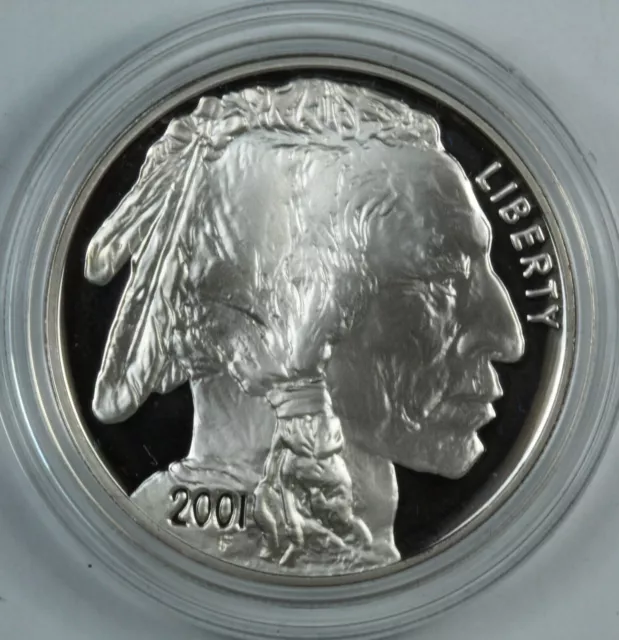 2001-P Proof Buffalo Silver Commemorative Dollar Philadelphia