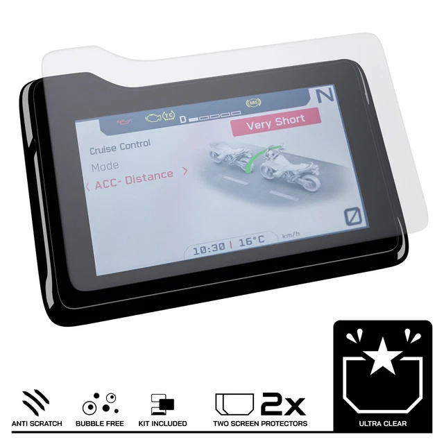 Protecteur D'Écran Pour Kawasaki Z650RS (2021-) - Film Ultra Transparent Anti-Rayures