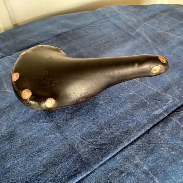 SELLE DE VÉLO en cuir Idéale Columbia Licence Christol Made in France Neuve EUR 250,00 - FR