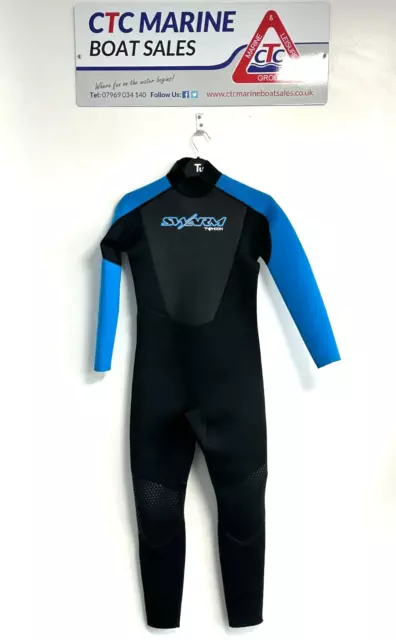 "NEW" Typhoon Swarm Junior/Youth wetsuit back zip/ 3mm. Size JL