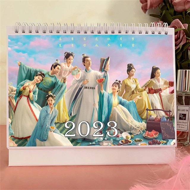 NEW LIFE BEGINS 2023 Desk Calendar Bai Jingting Tian Xiwei Calendar Schedule