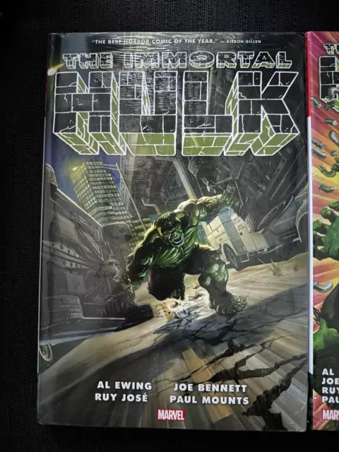 MARVEL COMICS IMMORTAL HULK VOL. 1 - 5 DELUXE HC by Al Ewing & Joe Bennett OVP 3