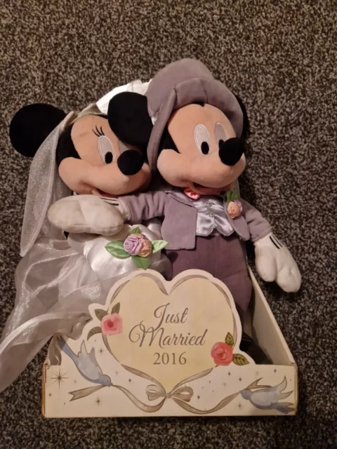 Just Married 2016 Disney Mickey Mouse Plüschtier