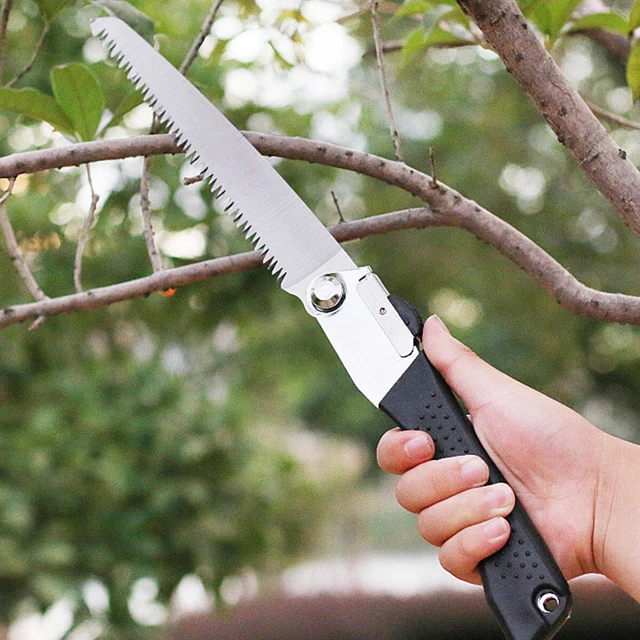 210mm Klappsäge Handsäge Astsäge Baumsäge aus ultra hartem Karbonstahl 6