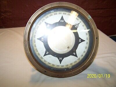 Vintage Sperry Rand Corp. Gyrocompass Repeater 1885336-1 ~ Sperry Marine Systems