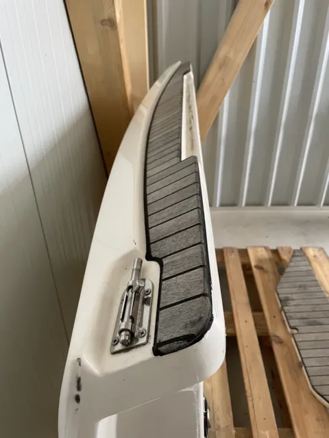 Mobile Badeplattform für Sportboot Bavaria E 40 komplett mit Scharnieren