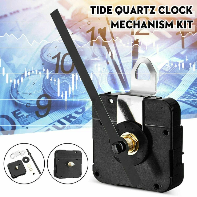DIY WALL QUARTZ Tide Clock Movement Motor Mechanism Hands Fitting Metal
