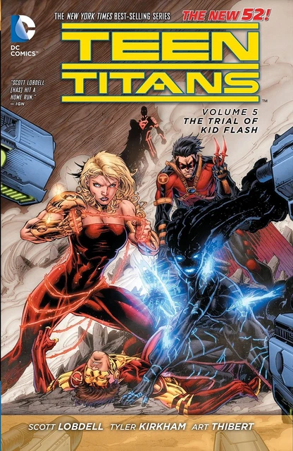 TEEN TITANS Volume 5 THE TRIAL OF KID FLASH Graphic Novel