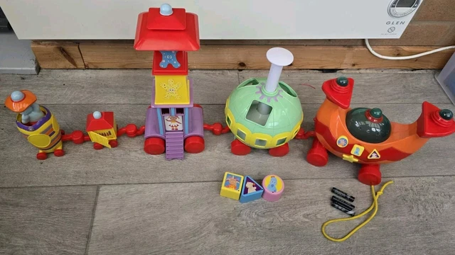 Cbeebies Pull CBEEBIES IN THE Night Garden MUSICAL NINKY NONK Pull Along Lights Up ...