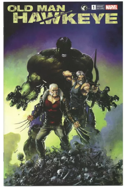 Old Man Hawkeye 1 Marvel 2018 NM Clayton Crain Variant Wolverine Logan Hulk