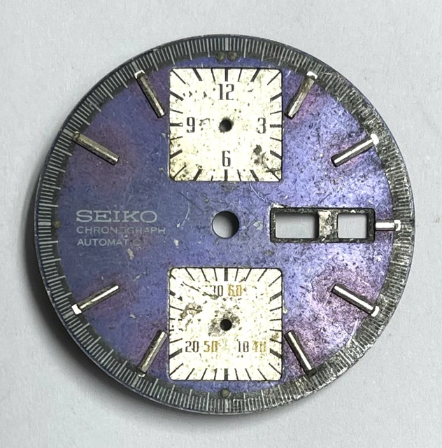 Sphère (cadran) Chronographe VENUS 170 Pour Pièce De Rechange - Largeur Adaptée, Occasion Pour Réparation