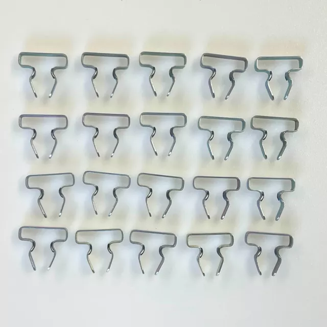 20 pk of 1/4 turn Metal Retainer Clip Fastener for Ballast Cover/Reflector