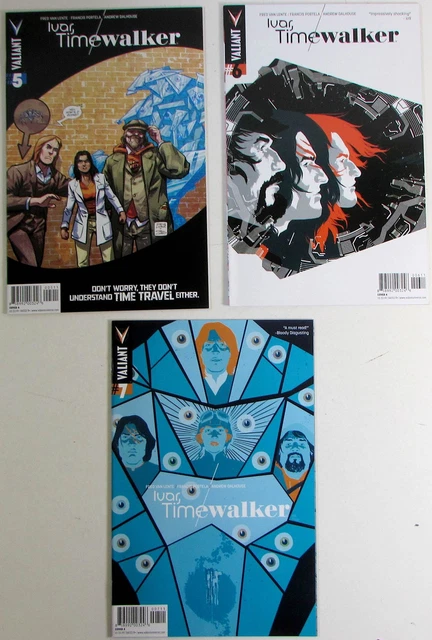 Ivar Timewalker Lot of 3 #5,6,7 Valiant Comics (2015) NM 1st Print Comic Books