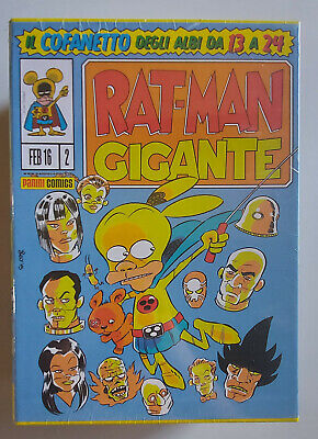Rat-Man Gigante Cofanetto Vuoto 2 Blister Originale 1° Edizione Panini