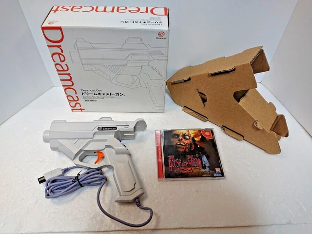 Jeu The House Of The Dead 2 Pour SEGA Dreamcast - Version Japonaise NTSC-J, En Bon état Général